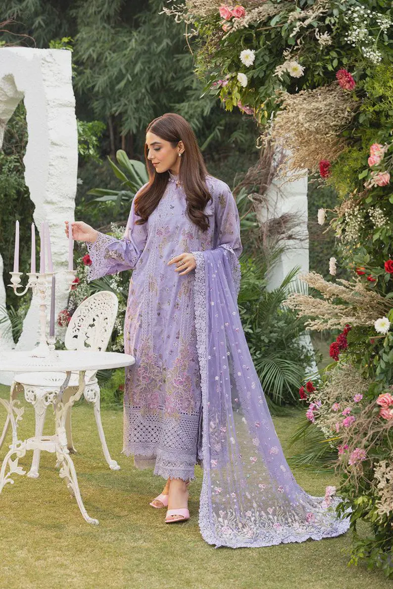 Luxury Lawn Suit, Fully Embroidered