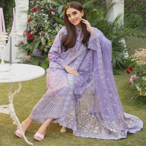 Luxury Lawn Suit, Fully Embroidered