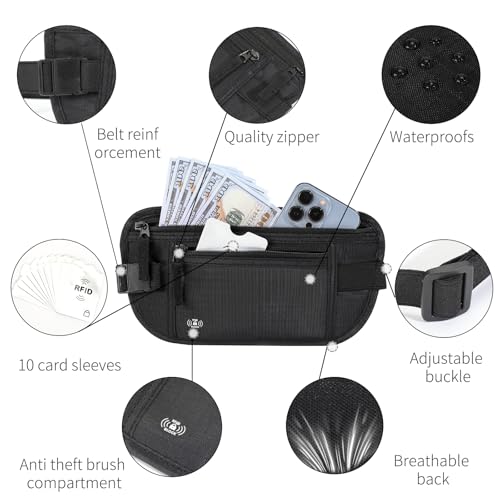 Hidden Travel Money Belt