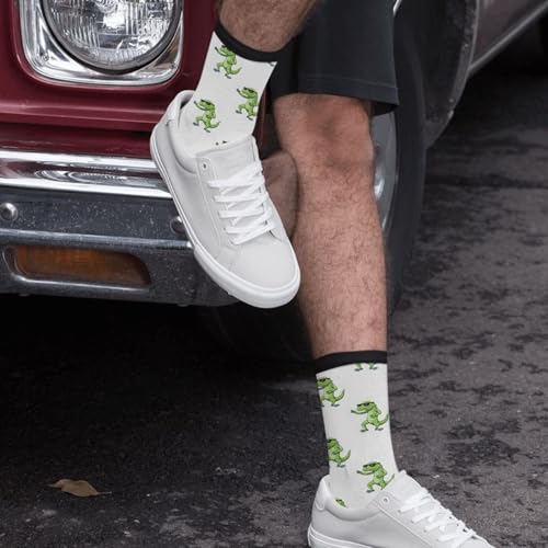 Novelty Pattern Crew Socks
