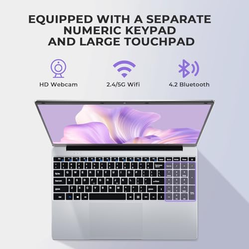 15.6 Inch Business Laptop 8GB RAM 256GB Storage