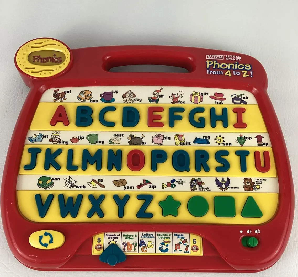 VTech Little Smart Phonics From A to Z Electronic Board Learn Letters Spelling