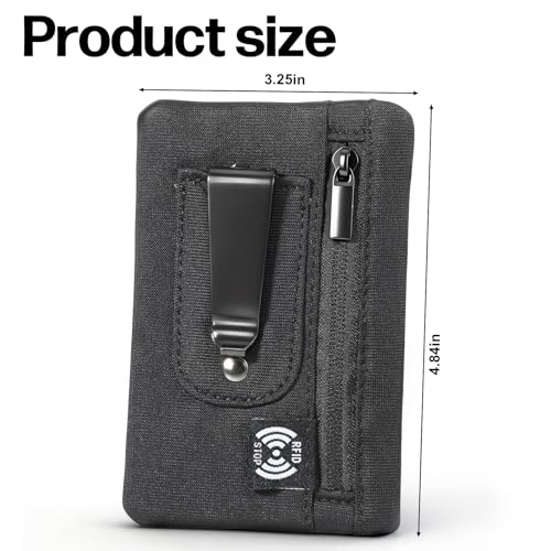 Hidden Clip Travel Wallet