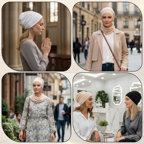 Three-Pack Hijab Undercaps