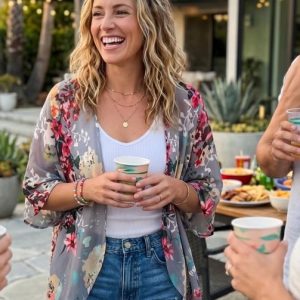 Floral Kimono Cardigan