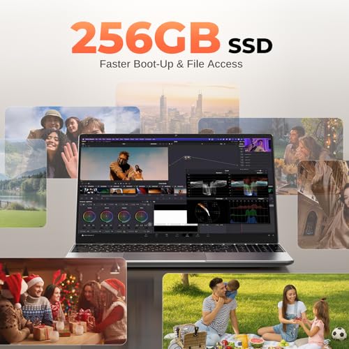 15.6 Inch Business Laptop 16GB RAM 256GB Storage Extended Storage