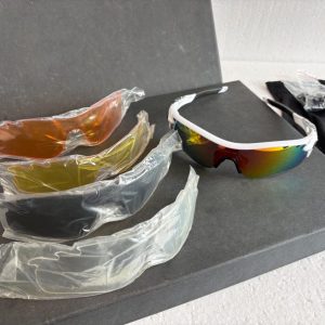 Oakley RadarLock OO9181-02 Sunglasses With 4 Extra Lenses Edition Design Eyewear Fashion Glasses