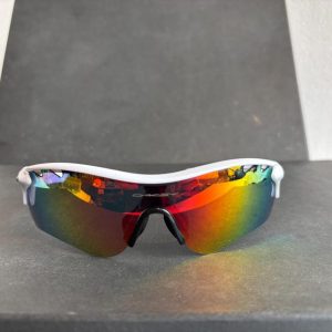 Oakley RadarLock OO9181-02 Sunglasses With 4 Extra Lenses Edition Design Eyewear Fashion Glasses