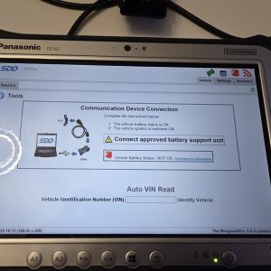 Land Rover V168 + V131 Diagnostic touchpad