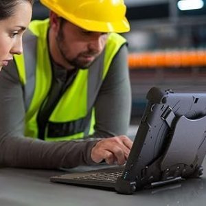 MobileDemand Flex 10B Rugged 10-inch Tablet for Business Use, Study & Home – Windows 11 Pro, 4GB RAM, 3000mAh Battery, Ultra Lightweight Handheld Tablet PC with Handstrap for Outdoor & Office Work