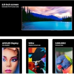 SAMSUNG Galaxy S22 Ultra 5G, US Version, 128GB, Black - Unlocked (Renewed)