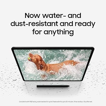SAMSUNG Galaxy Tab S9+ 5G Plus 12.4” 256GB (VERIZON) plus WiFi Android Tablet, Snapdragon 8 Gen 2 Processor, AMOLED Screen, S Pen Included, Long Battery Life, Auto Focus Camera, Dolby Audio, Graphite