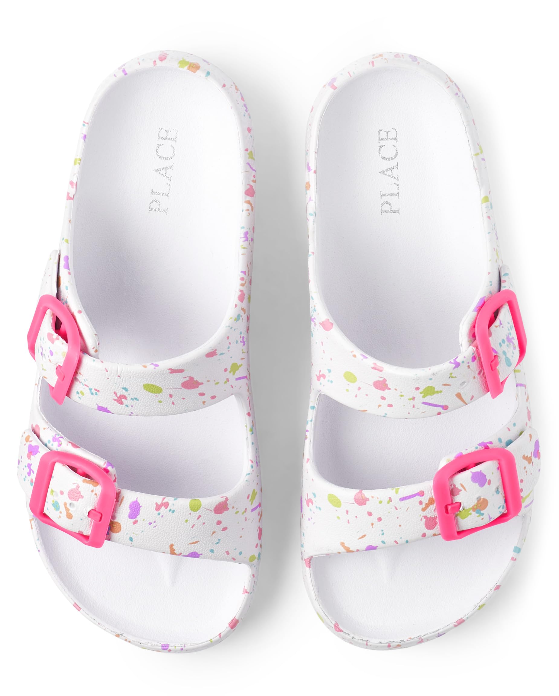 Girls Paint Splash Sandals