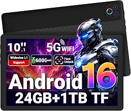 10-Inch Android 16 Tablet with 24GB RAM