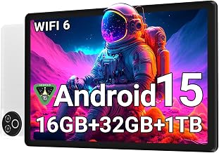 10-Inch Kids Android 15 Tablet with 32GB Storage