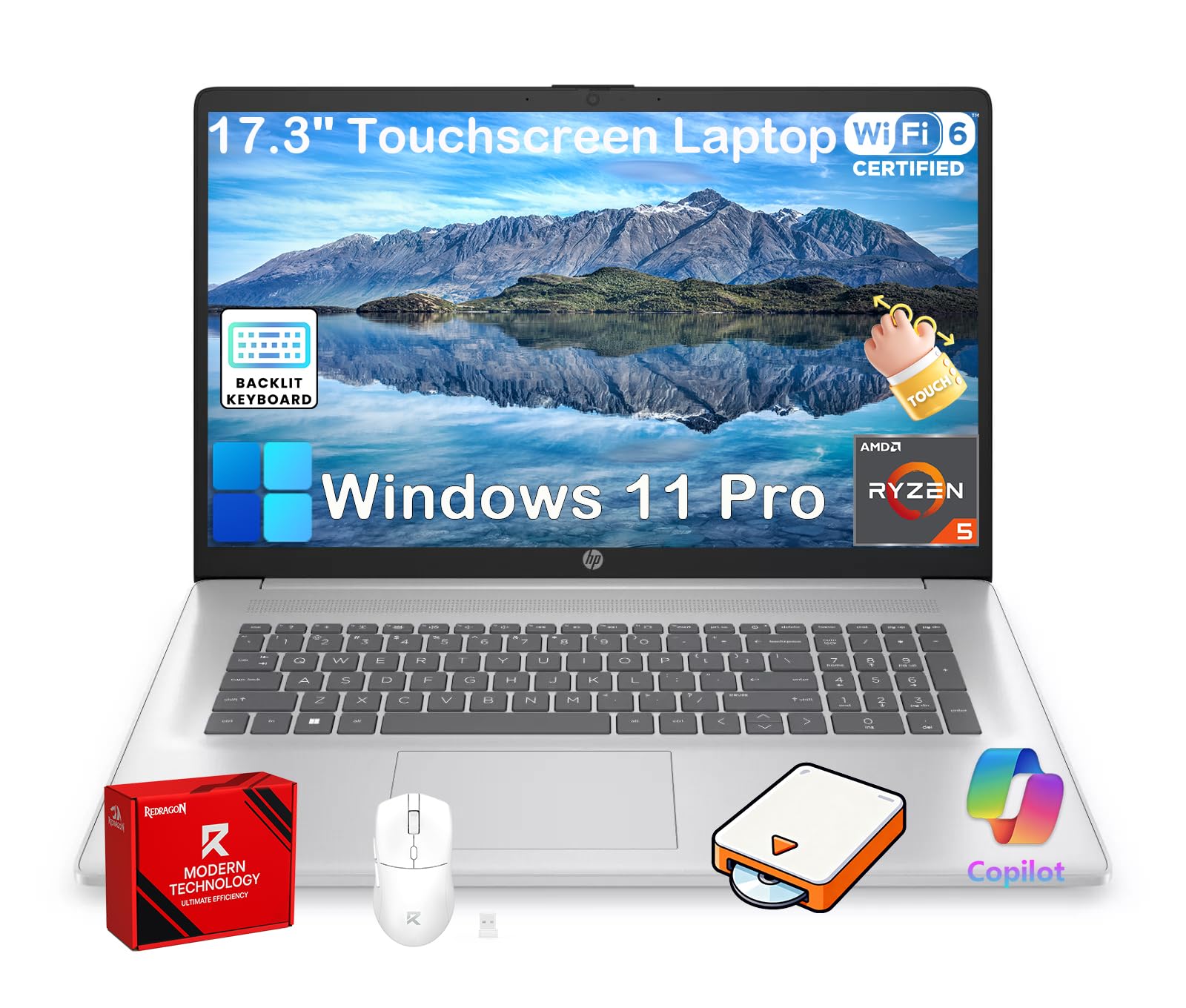 17.3 Inch Touchscreen Laptop 20GB RAM