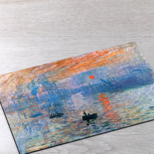 Claude Monet 'Impression Sunrise' Wooden Jigsaw Puzzle for Adults
