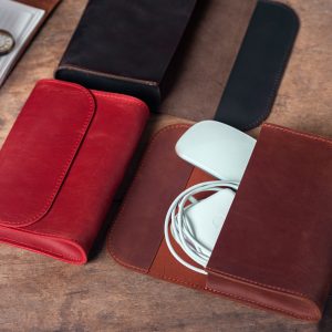 Leather Charger Organiser