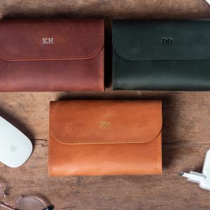 Leather Charger Organiser