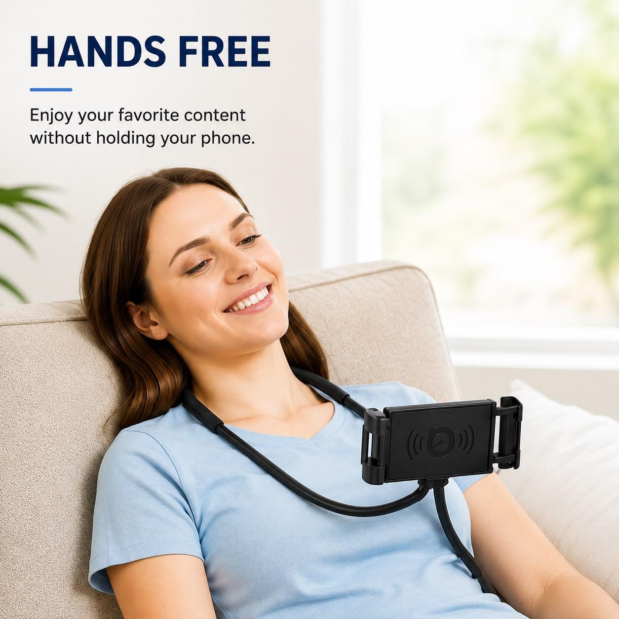Wearable Neck Phone Holder