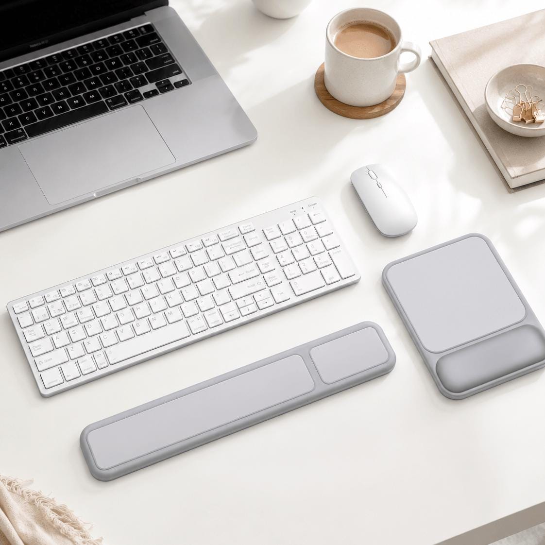 Memory Foam Wrist Rest Mouse Pad
