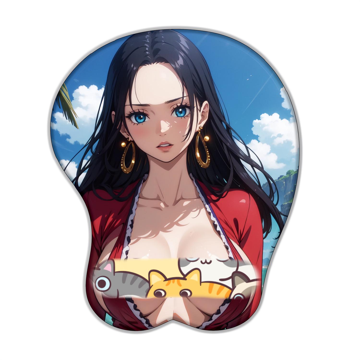 Three-Dimensional Wrist Rest Mouse Pad
