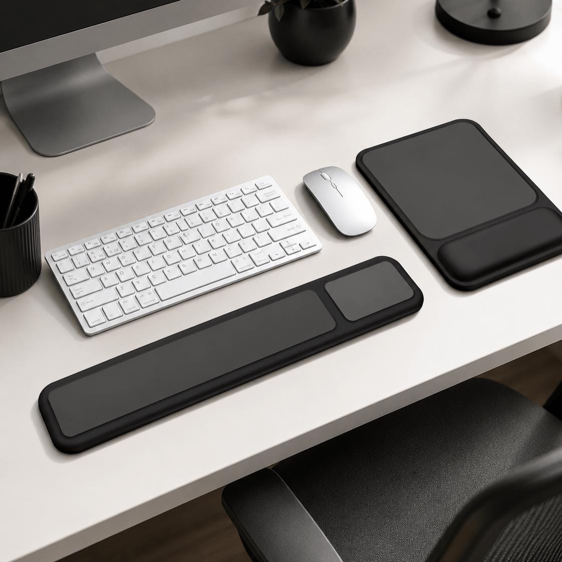 Memory Foam Wrist Rest Mouse Pad
