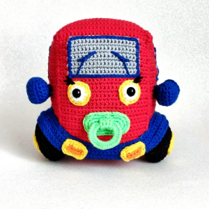 Gecko's Garage Baby Truck Crochet Plush / Amigurumi / Baby Truck / Toddler Boy Birthday / Gecko's Garage Cartoon Toy
