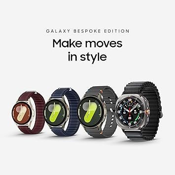 Samsung Galaxy Watch Ultra Bespoke Edition 47mm LTE AI Smartwatch Energy Score, Wellness Tips, Heart Rate, Sleep Monitor, Fitness Tracker, 2024, Titanium Silver [US Version, 1Yr Manufacturer Warranty]