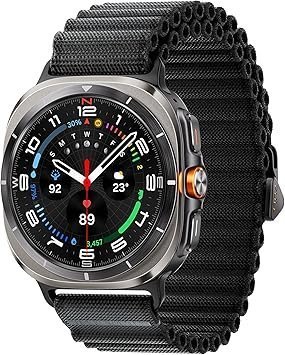 Samsung Galaxy Watch Ultra Bespoke Edition 47mm LTE AI Smartwatch Energy Score, Wellness Tips, Heart Rate, Sleep Monitor, Fitness Tracker, 2024, Titanium Silver [US Version, 1Yr Manufacturer Warranty]